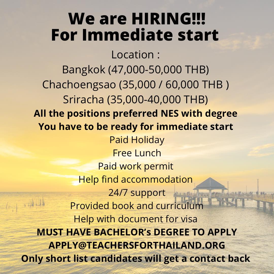 Teachers For Thailand Recruitment Agency
